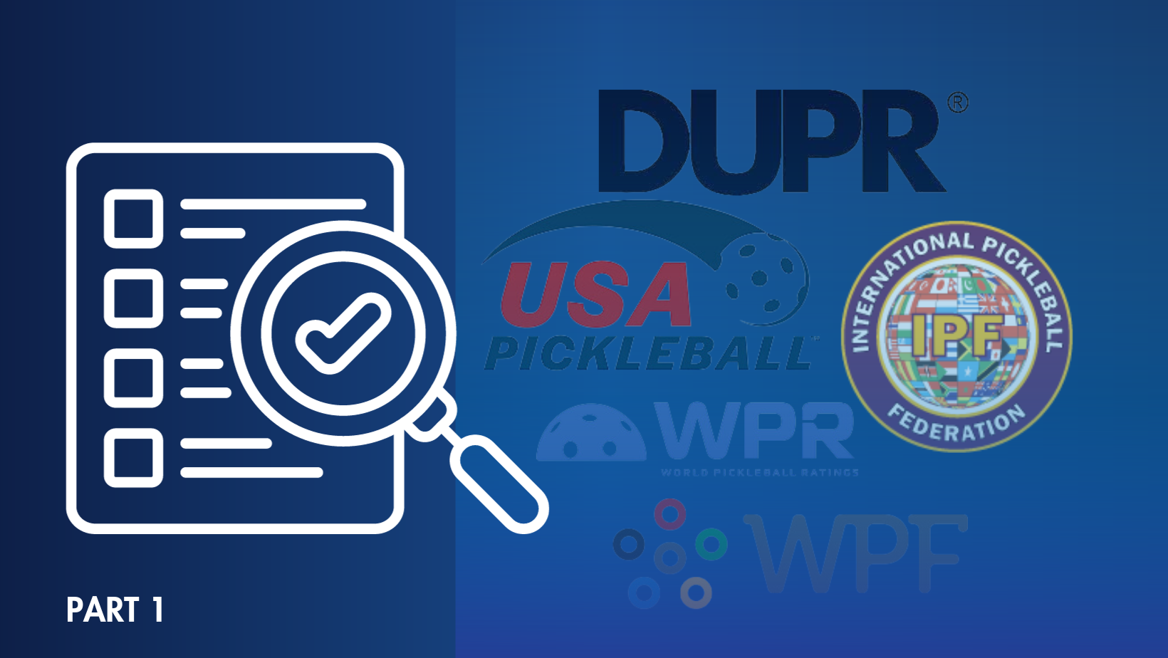 Pickleball Ratings Part One Overview of the Most Popular Player Rating